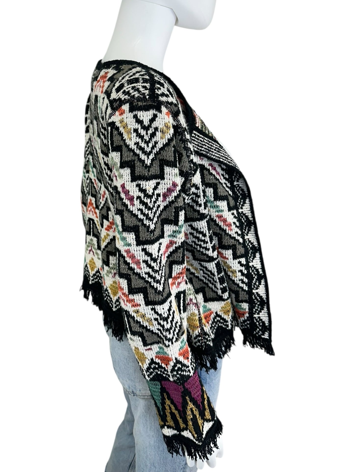 Peruvian Connection Multicolor Jacket Size M