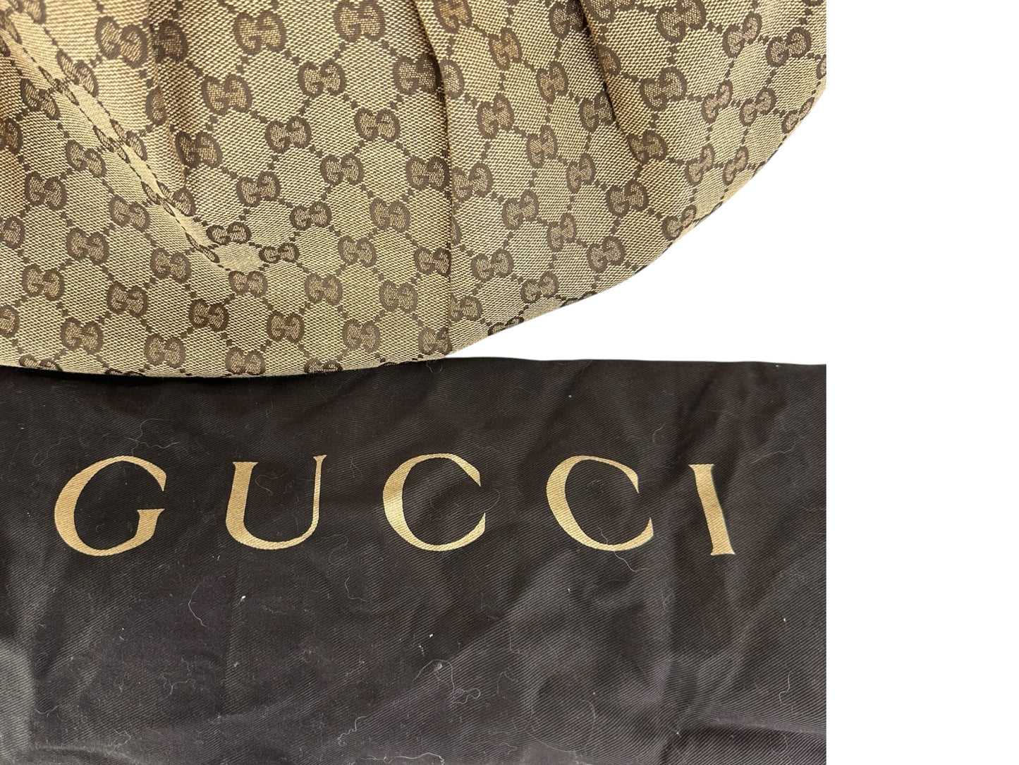 Gucci Tan Medium GG Canvas Sukey Shoulder Bag Designer Handbag