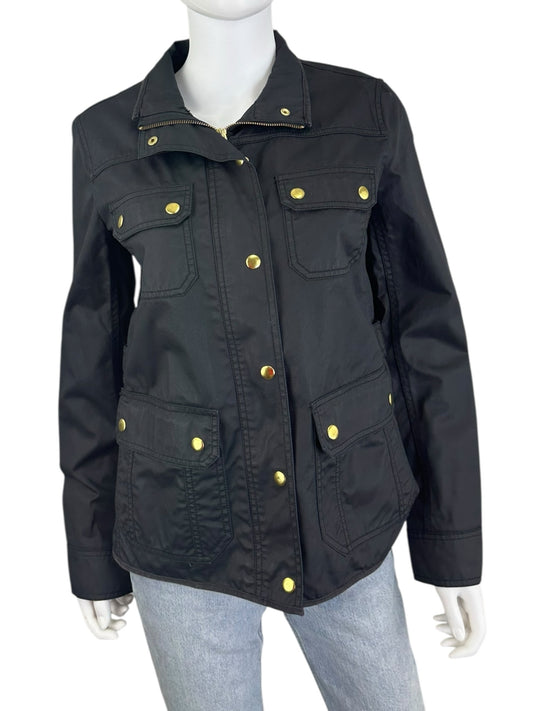 J. Crew Black Field Utility Jacket Size S