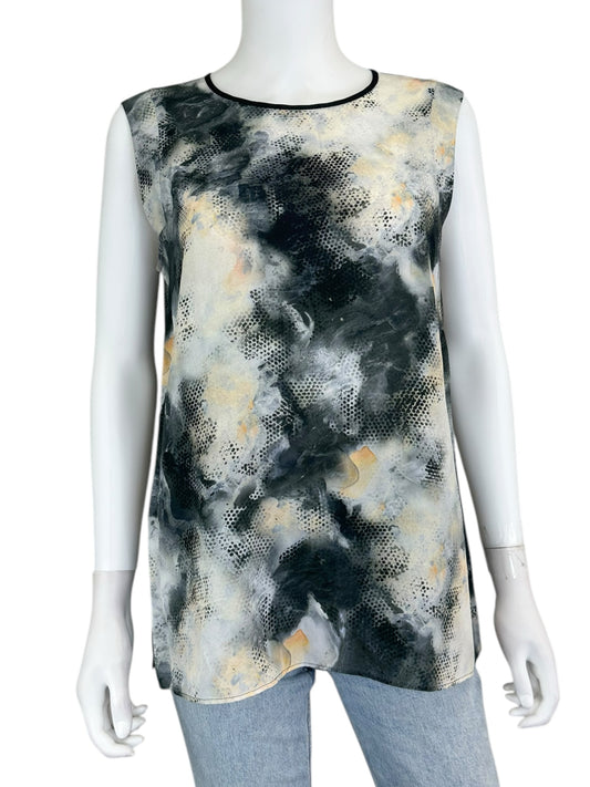 LAFAYETTE 148 NEW YORK 100% SILK Shell Size M