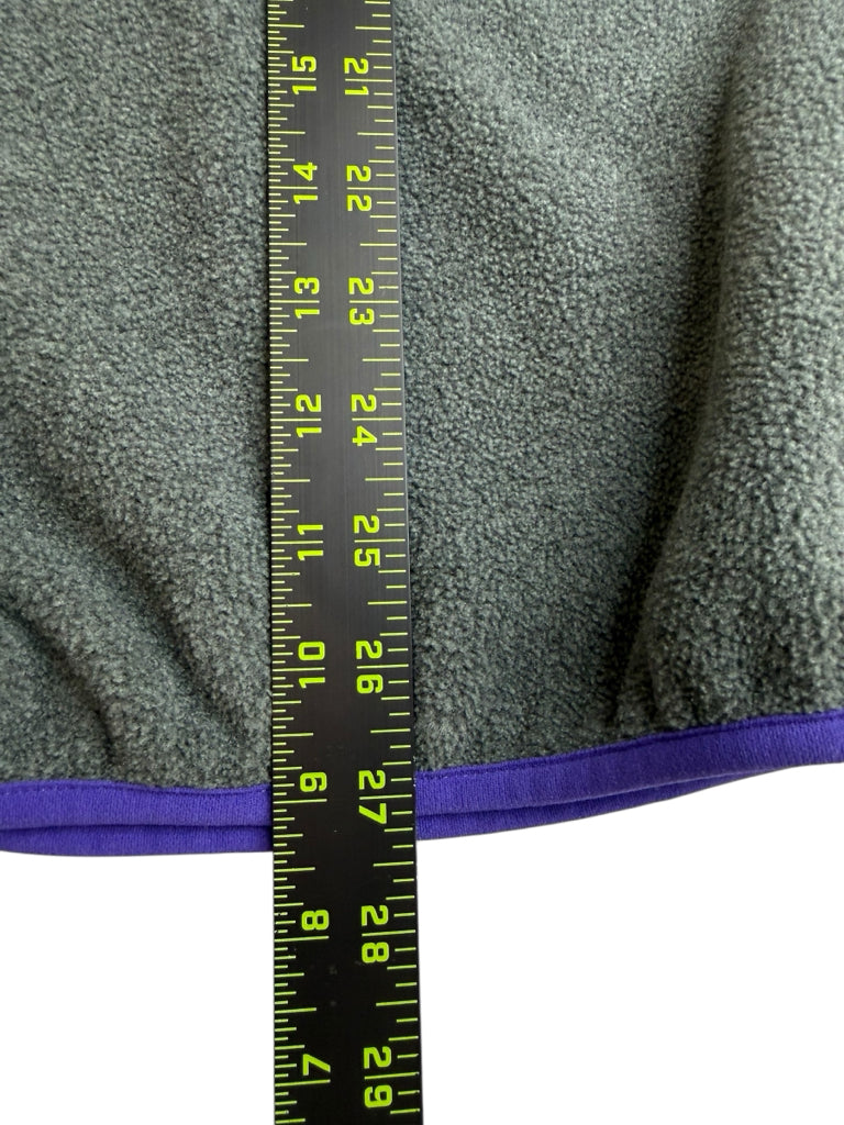 patagonia Gray Lightweight Synchilla Snap-T Pullover Fleece Jacket Size L