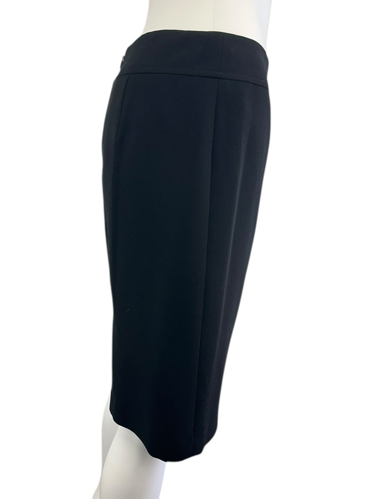 TAHARI Black Skirt Suit Size 4