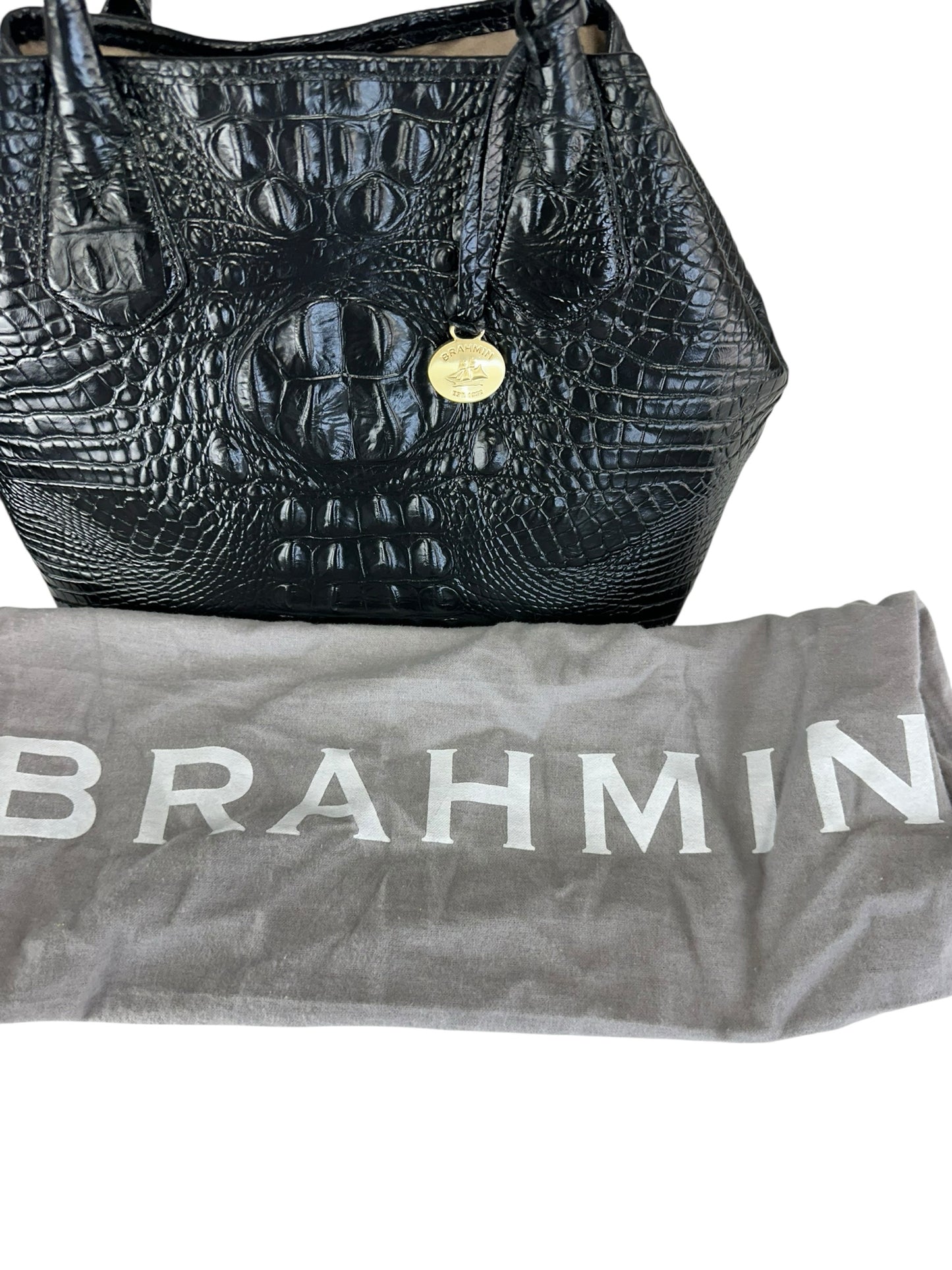 brahmin Black Designer Handbag