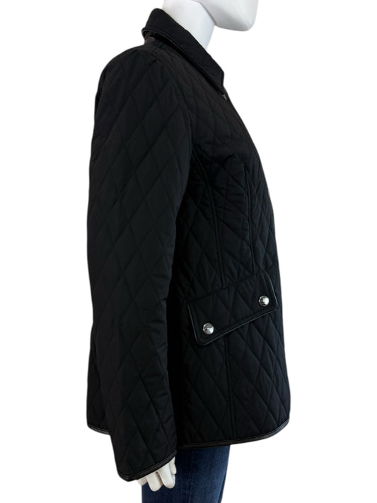 Chico's NWT Black Quilted Jacket Size M