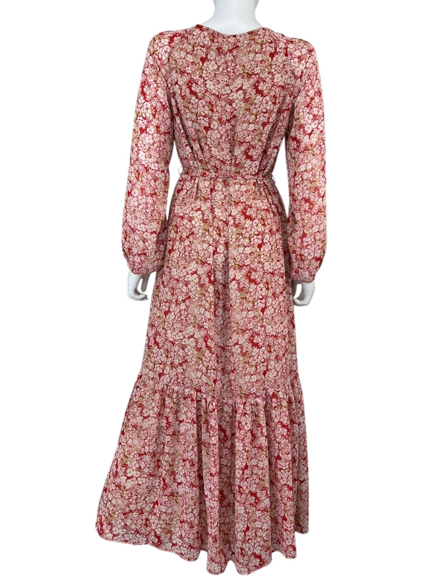 Z SUPPLY NWT Pink Floral Della Maxi Dress Size S