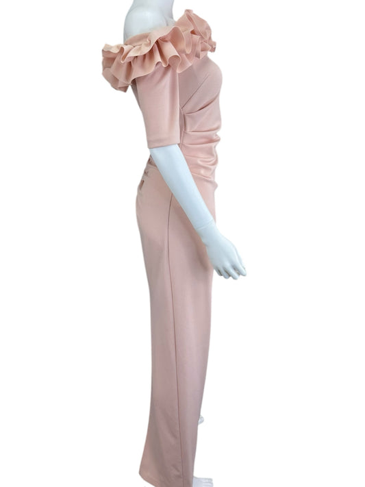 XSCAPE Pink Formal Maxi Dress Size 4