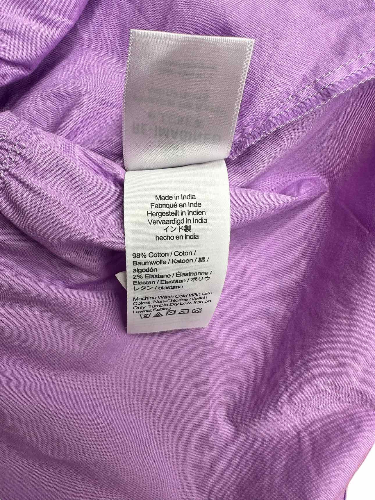 J. Crew NWT Purple Wrap Mini Dress Size 8