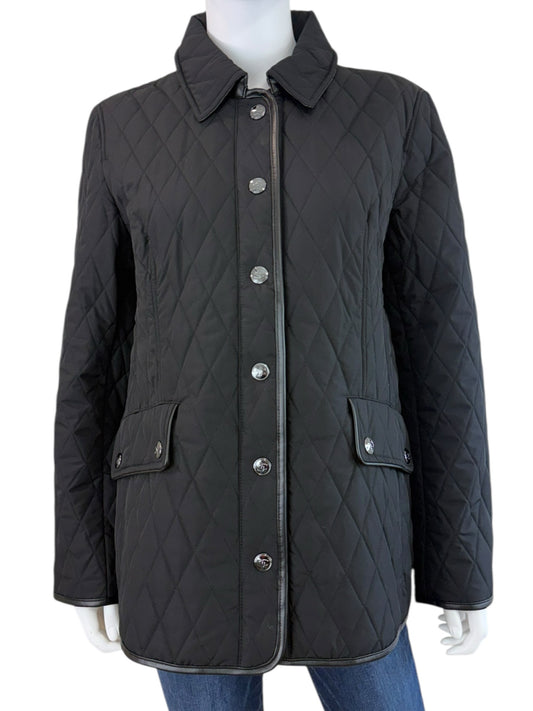 Chico's NWT Black Quilted Jacket Size M