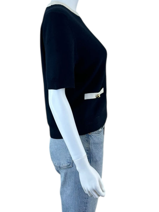 French Connection Navy Babysoft Sweater Size L