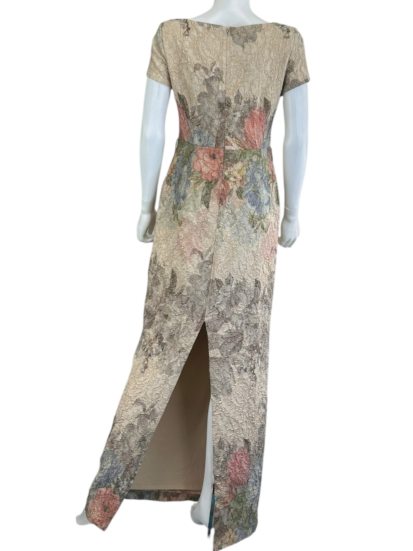 adrianna papell Floral Maxi Dress Size 6