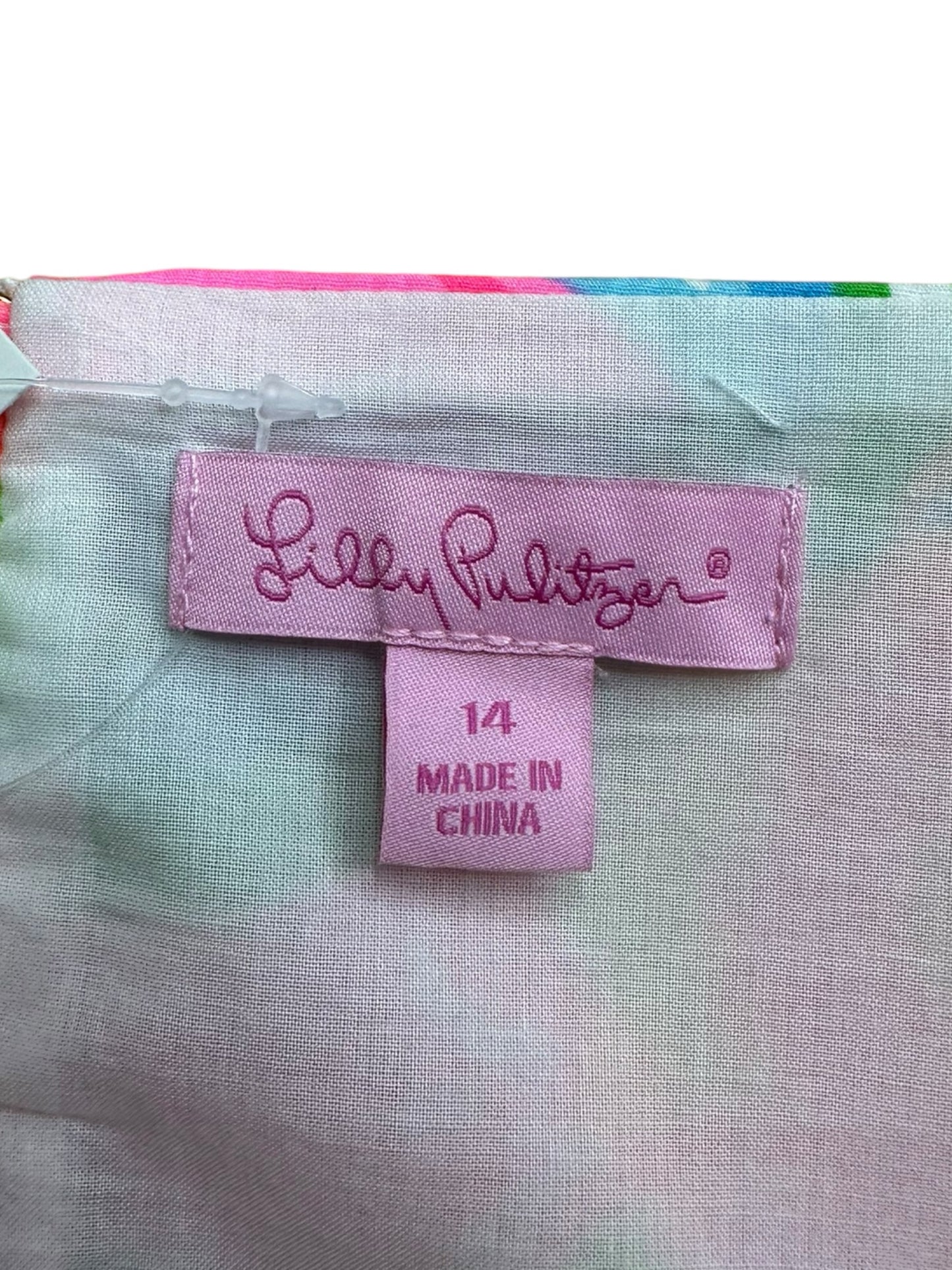 Lilly Pulitzer Colorful Mini Dress Size 14