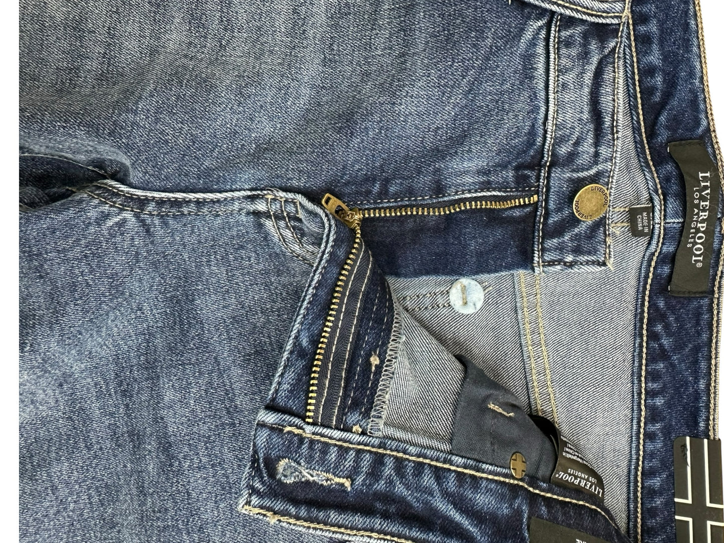 LIVERPOOL NWT LIV Non-skinny Skinny High Rise Jeans Size