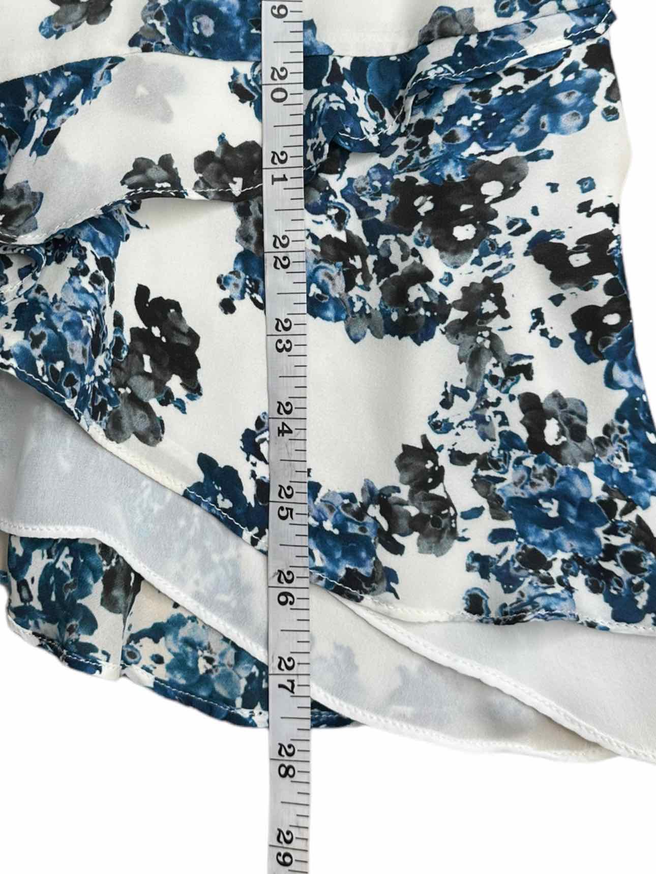 Parker 100% SILK Floral Halter Top Size XS