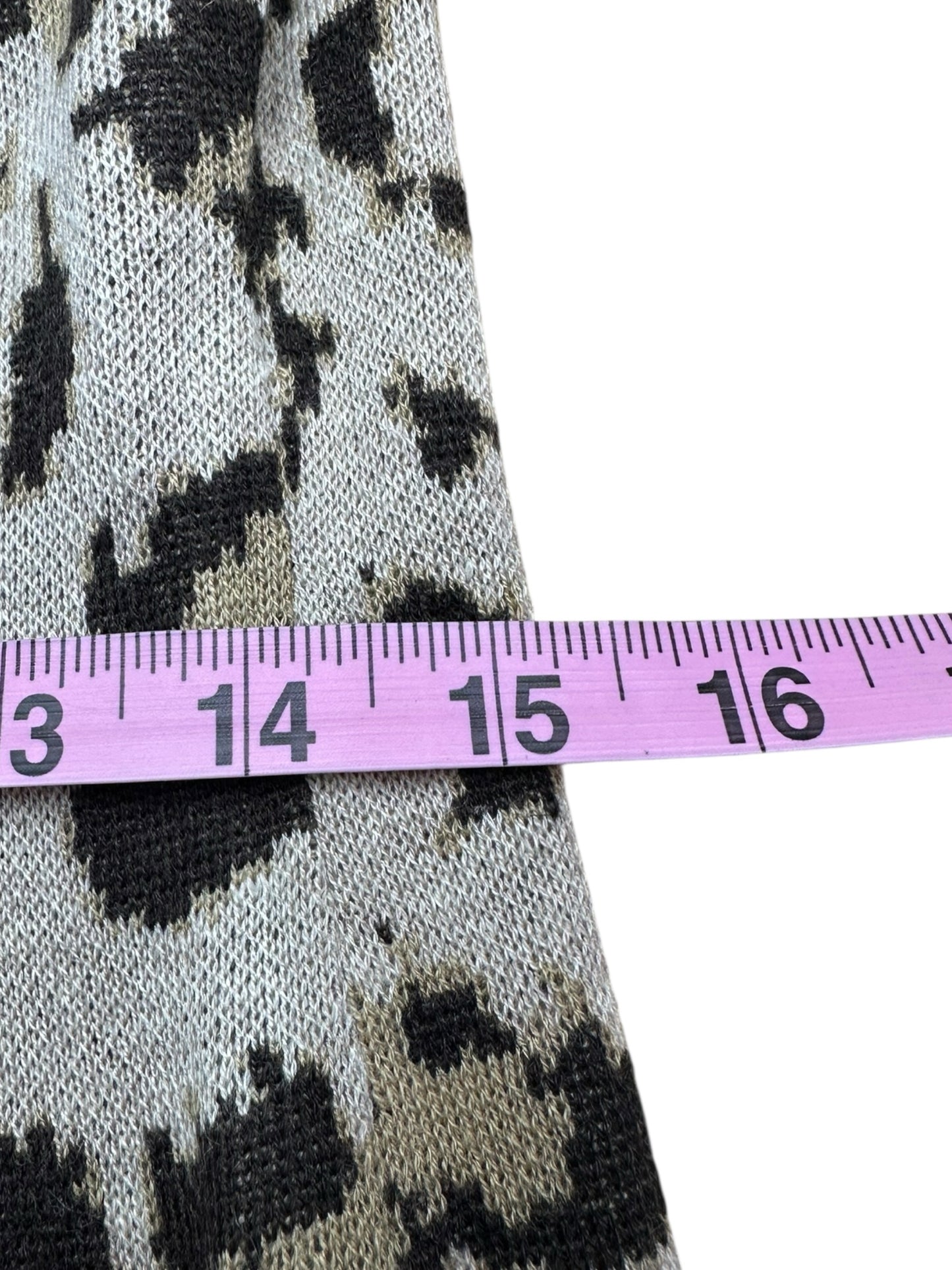 heartloom Leopard Print Vivette Sweater Dress Size XS