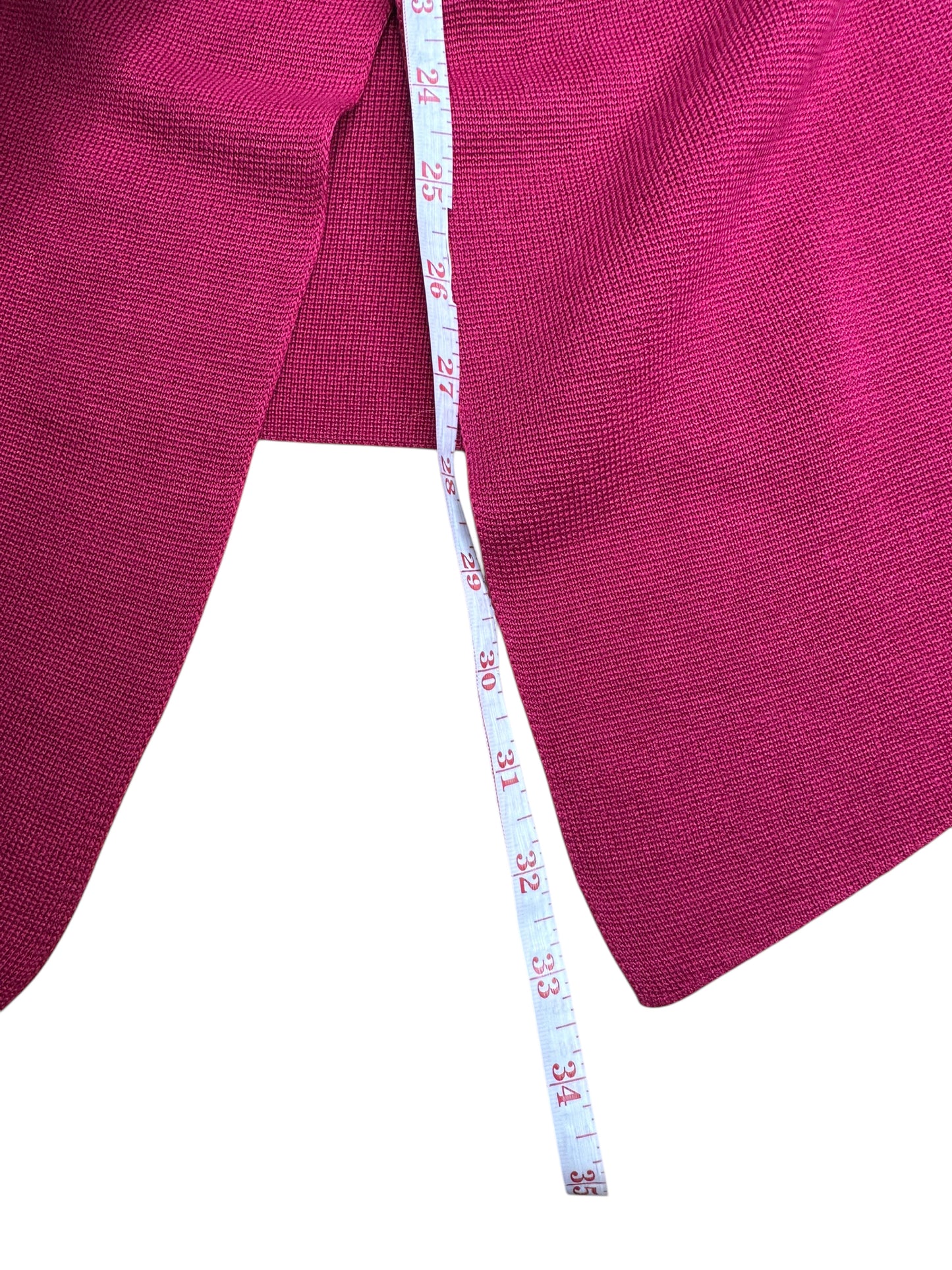 EILEEN FISHER Pink Silk Blend Cardigan Size S