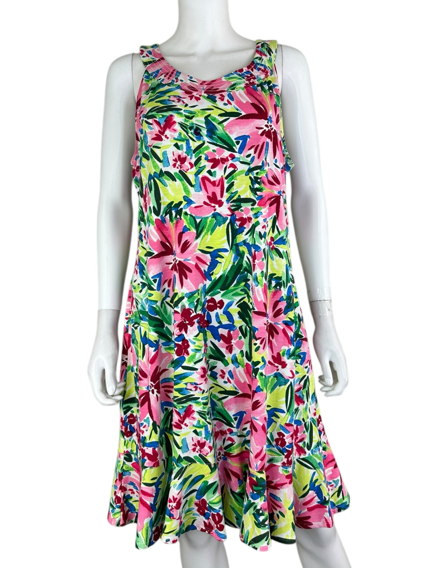 Tommy Bahama Floral Print Mini Dress Size L