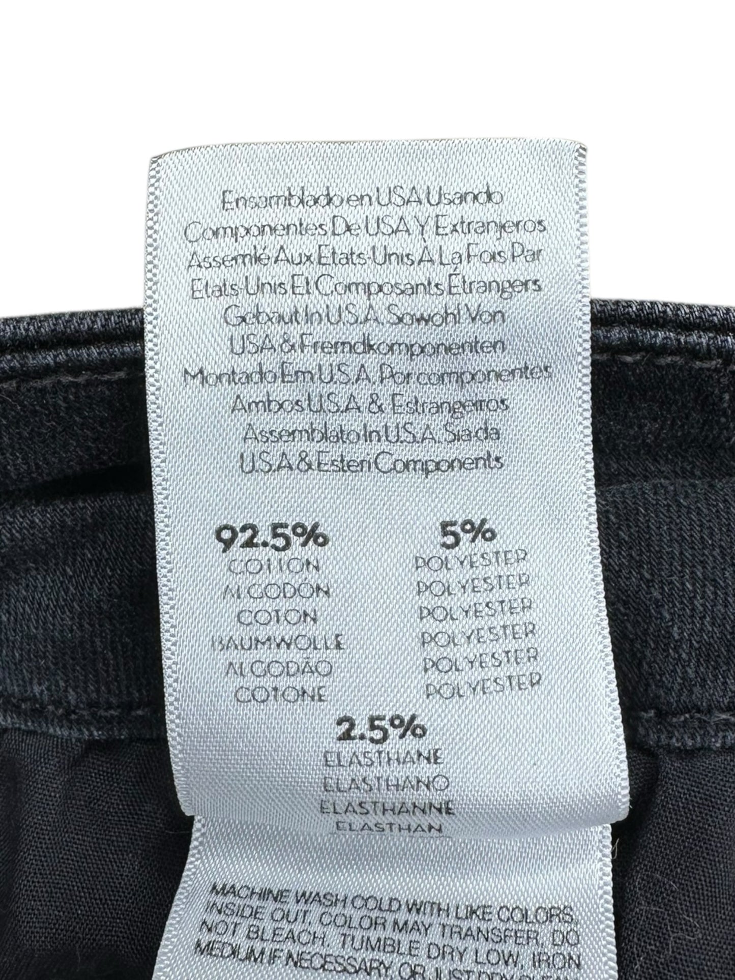 MOTHER Black Skinny Jeans Size 27