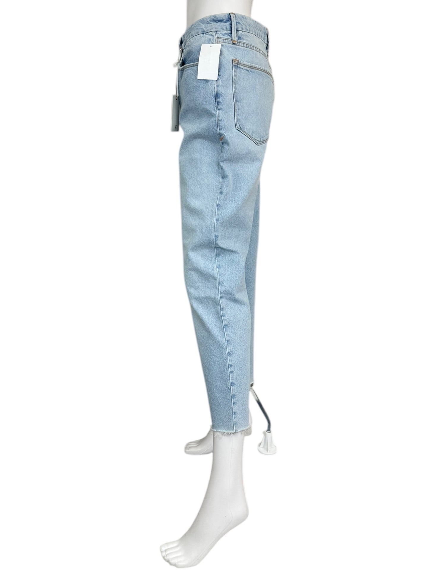 GOOD AMERICAN NWT High Rise Taper Style Jeans Size 2