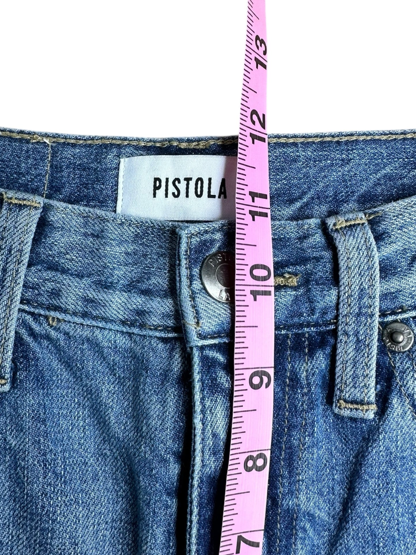 PISTOLA Ripped Light Wash Jeans Size 25