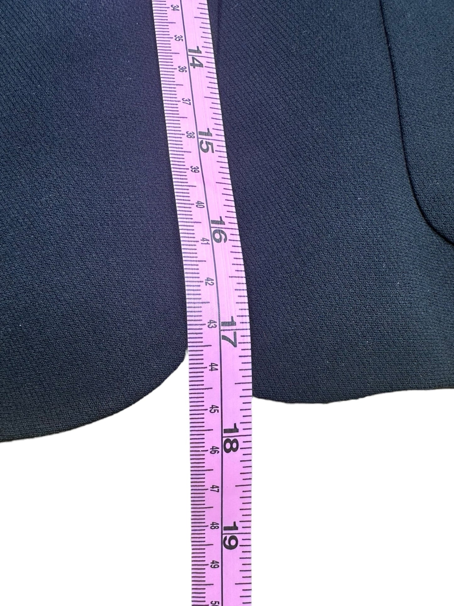 Ann Taylor Black Collared Blazer Size XS