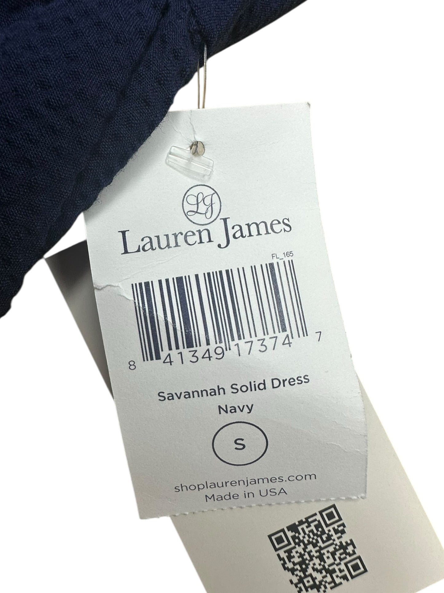 Lauren James NWT Navy SAVANNAH Strapless Mini Dress Size S