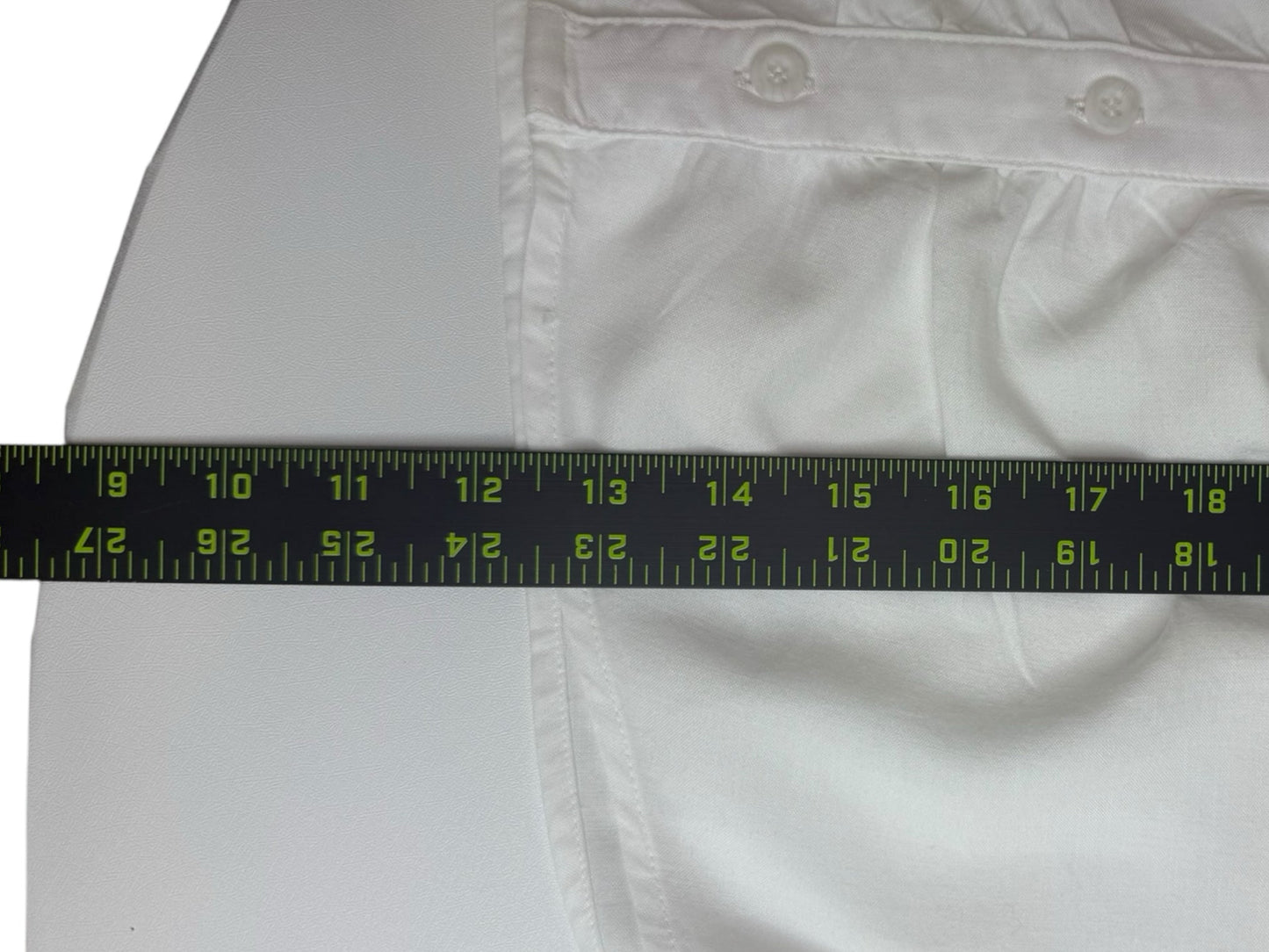 Cloth & Stone White Button-down Top Size M