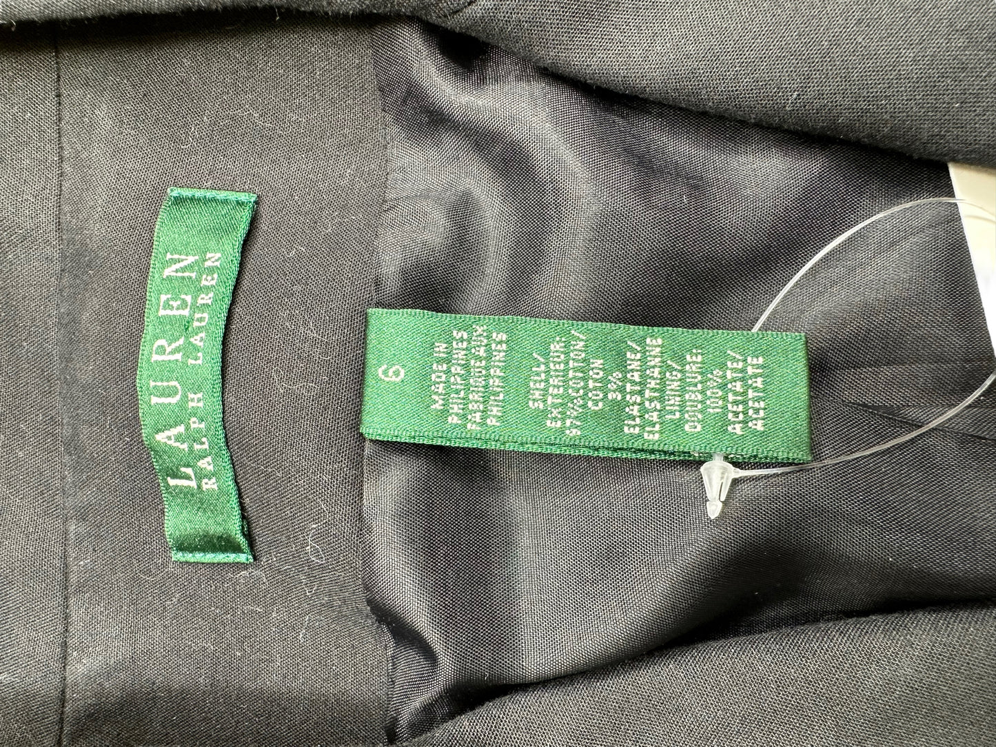 LAUREN Ralph Lauren Black Blazer Size 6