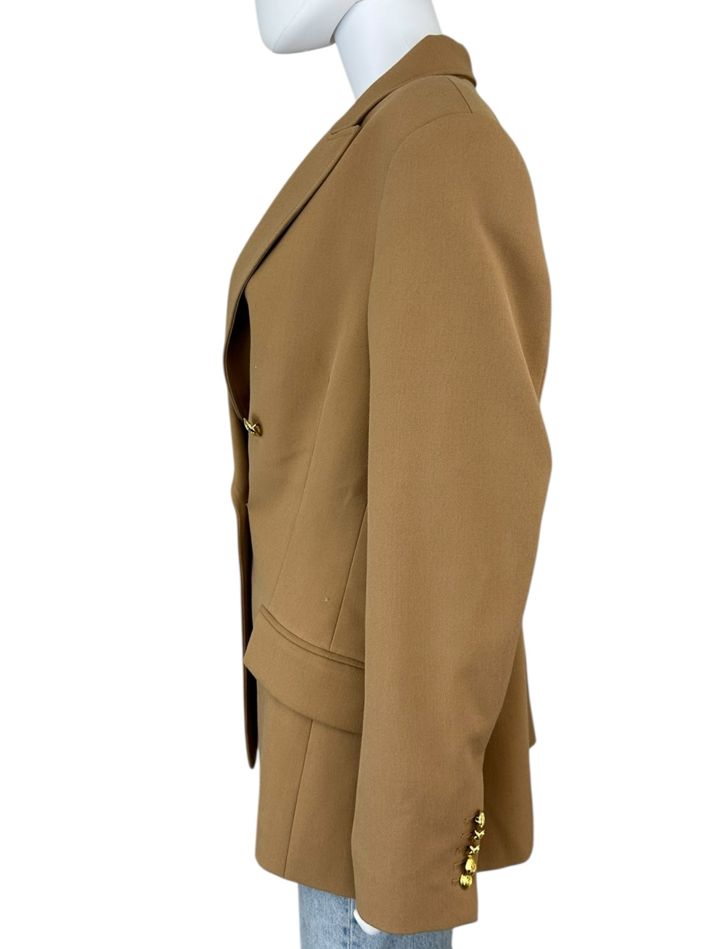 A.L.C. NWT Beige Sedwick Double Breasted Blazer Size 14
