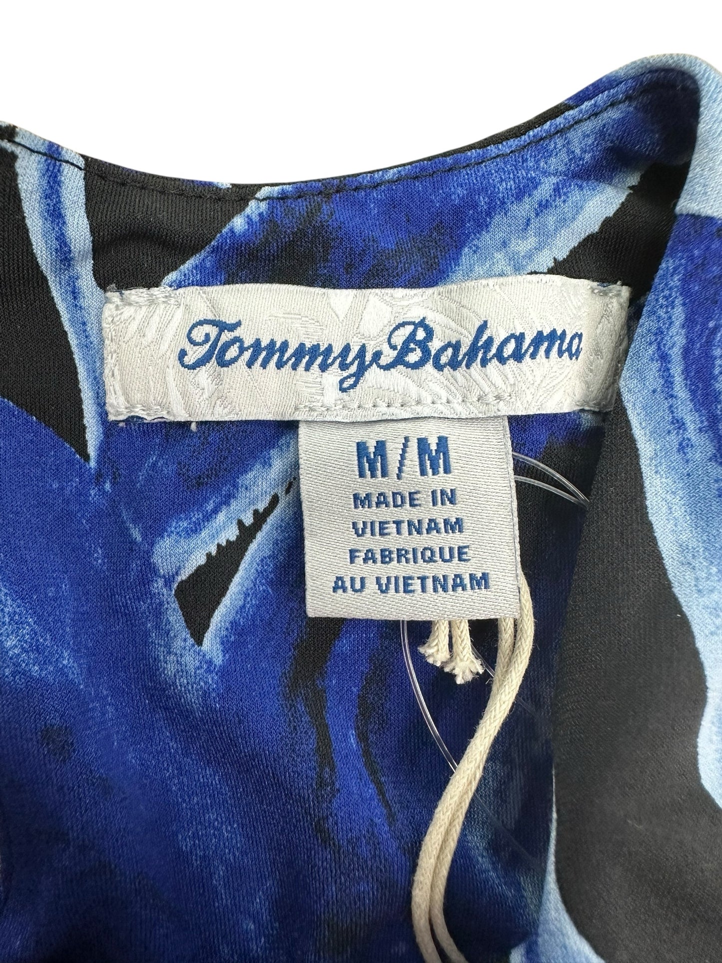 Tommy Bahama NWT Blue Jasmina Bravo Blooms Shift Dress Size M