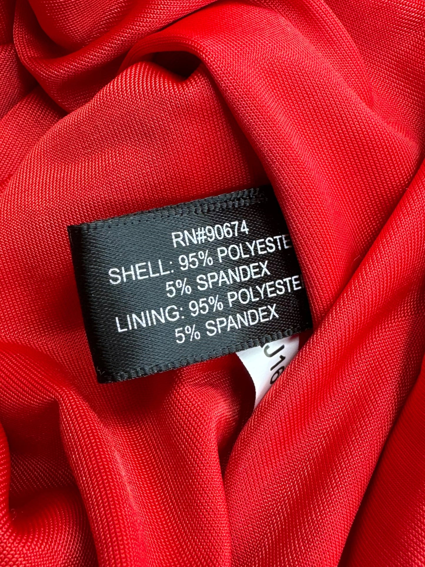 BOSTON PROPER NWT Red Sequin Sheer Midi Dress Size M