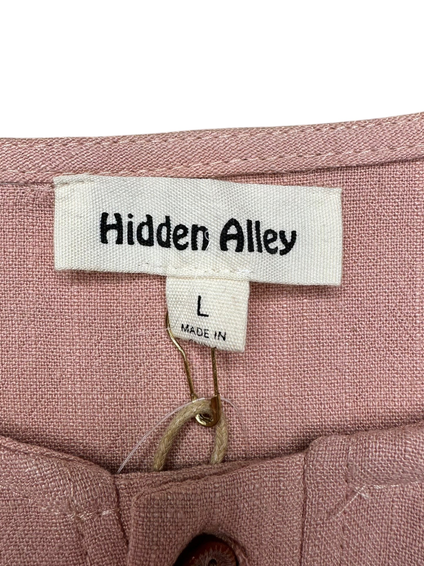 NWT Hidden Alley Blush Pink Dress Size L
