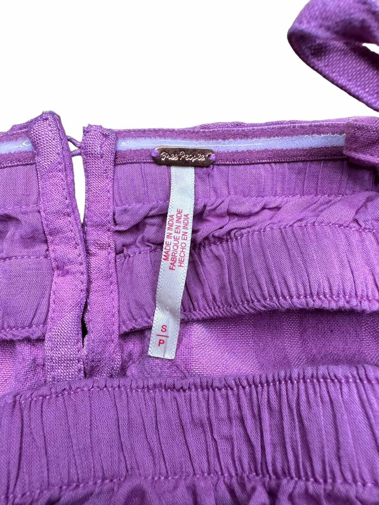 Free People Pink Maxi Dress with Spaghetti Straps Size S