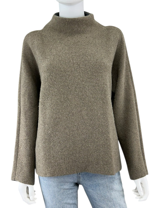 vince. Brown Wool Cashmere Sweater Size M Sweater