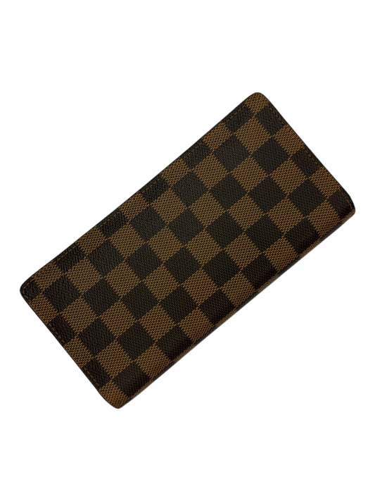 Louis Vuitton Brown Damier Ebene Brazza Wallet