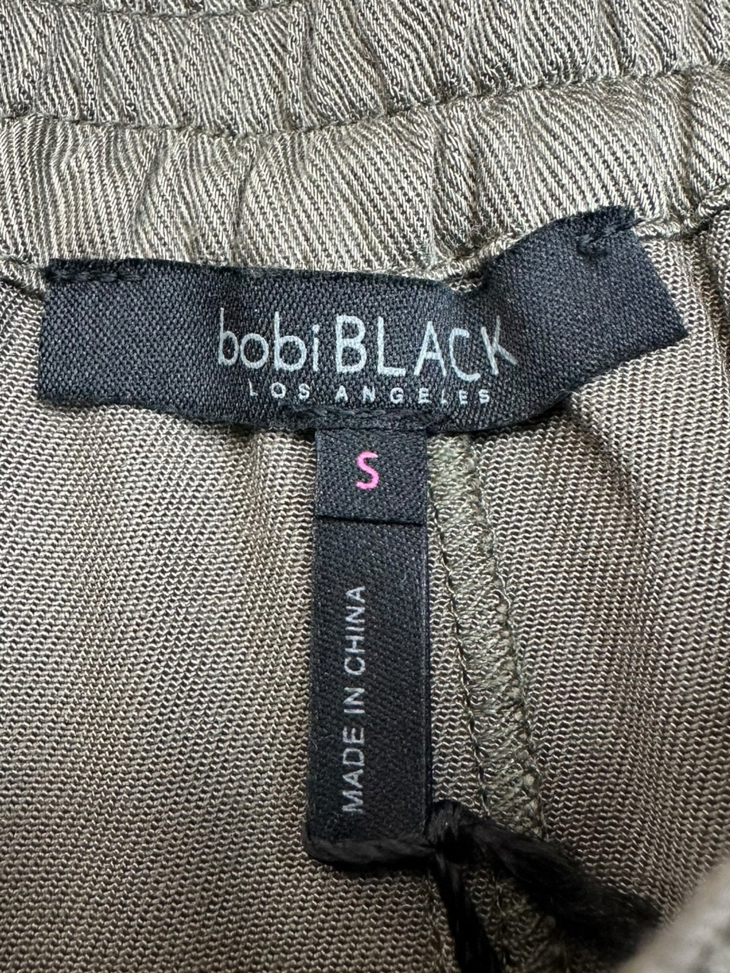 bobi BLACK NWT Olive 2 Piece Set Size S
