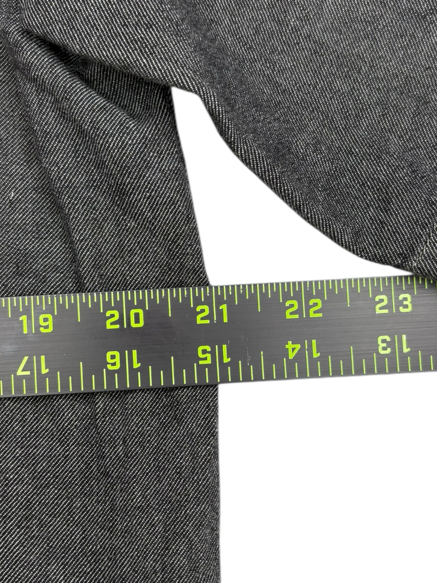 EILEEN FISHER Gray Organic Cotton Blouse Size XS