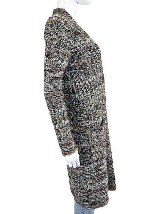 J. Jill Size Brown Sweater Knit Cardigan XS