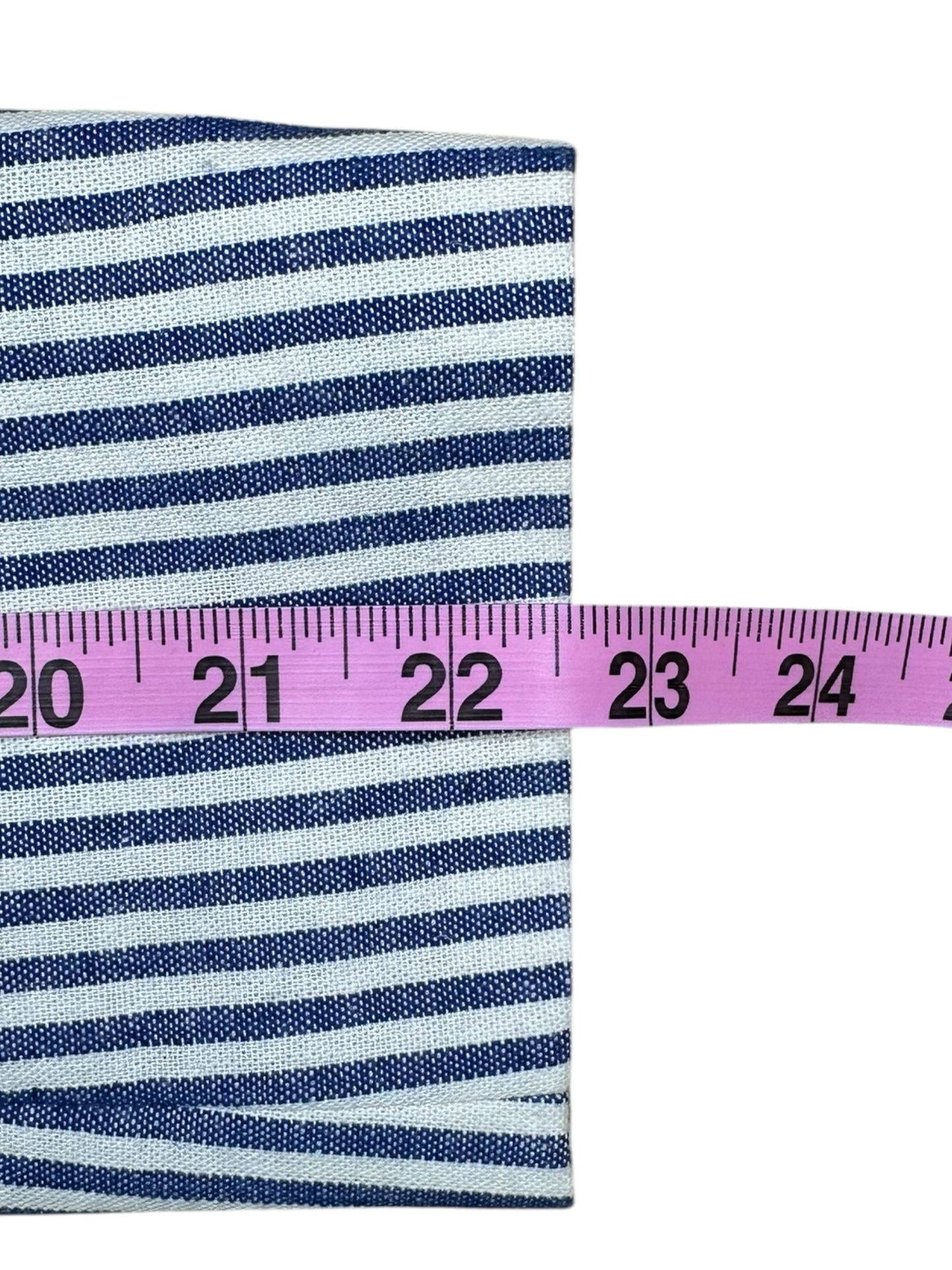 J. Crew Blue and White Striped Blazer Size 10