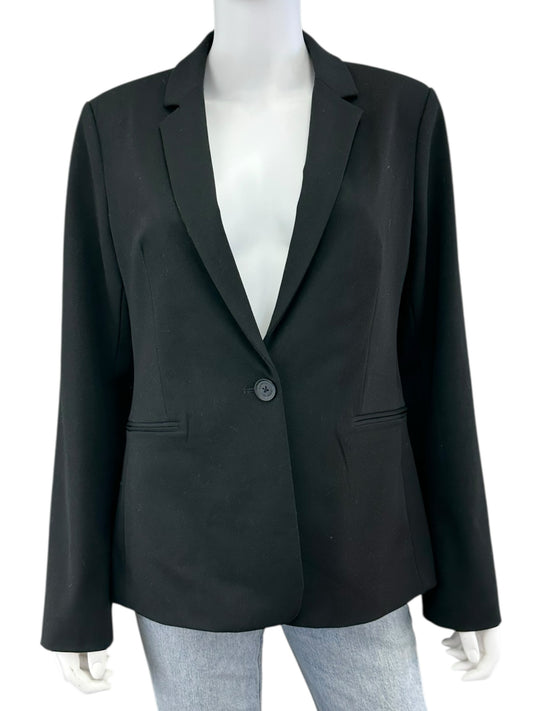 EXPRESS Black Basic Blazer Size 12