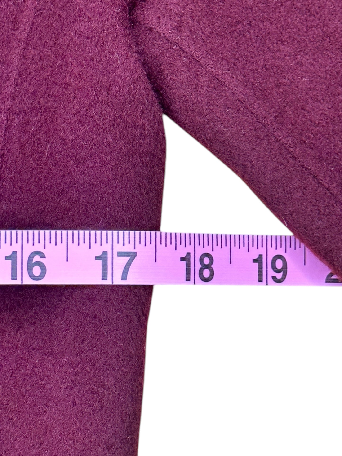 Talbots Wool Blend Maroon Blazer Size S