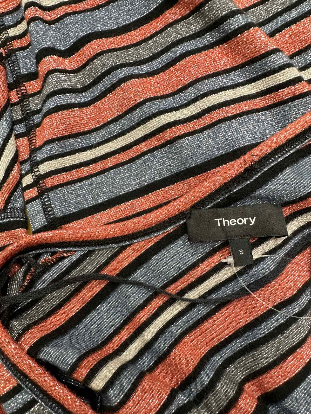 Theory Striped Knit Top Size S
