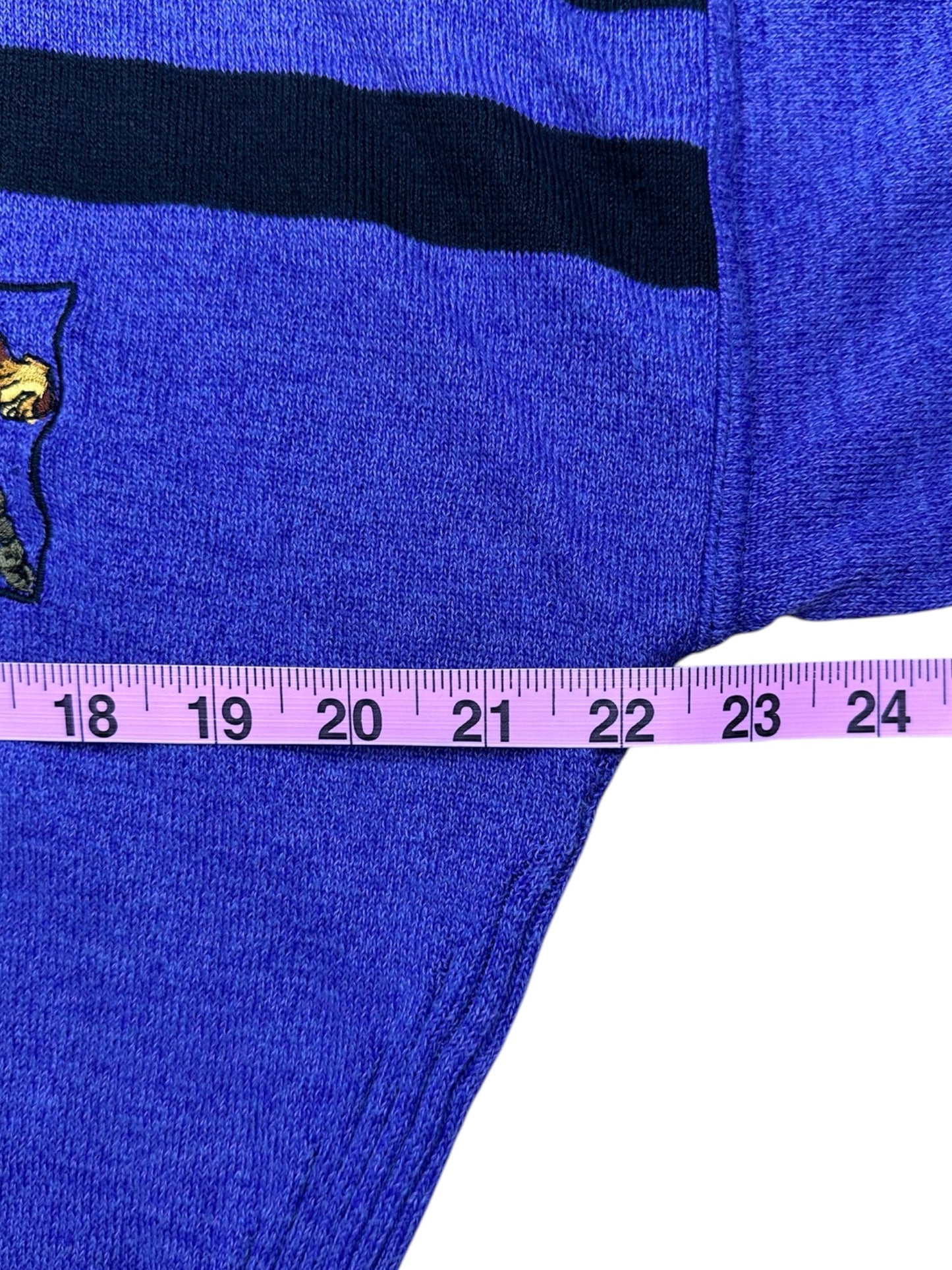 Vintage Luciano Chari Purple Sweater Size M