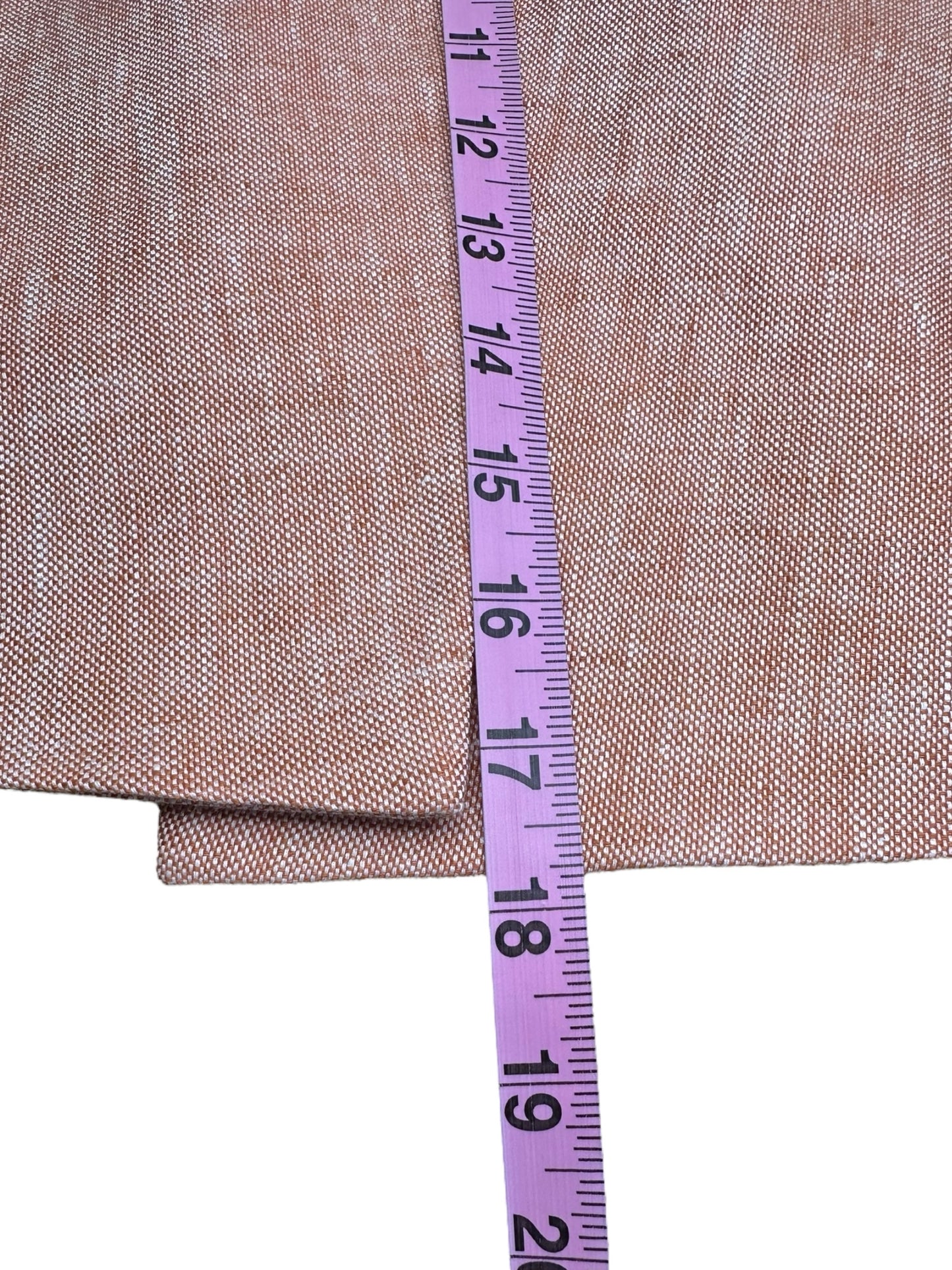 LAFAYETTE 148 NEW YORK Orange Linen 2 PC Blazer Set Size 10