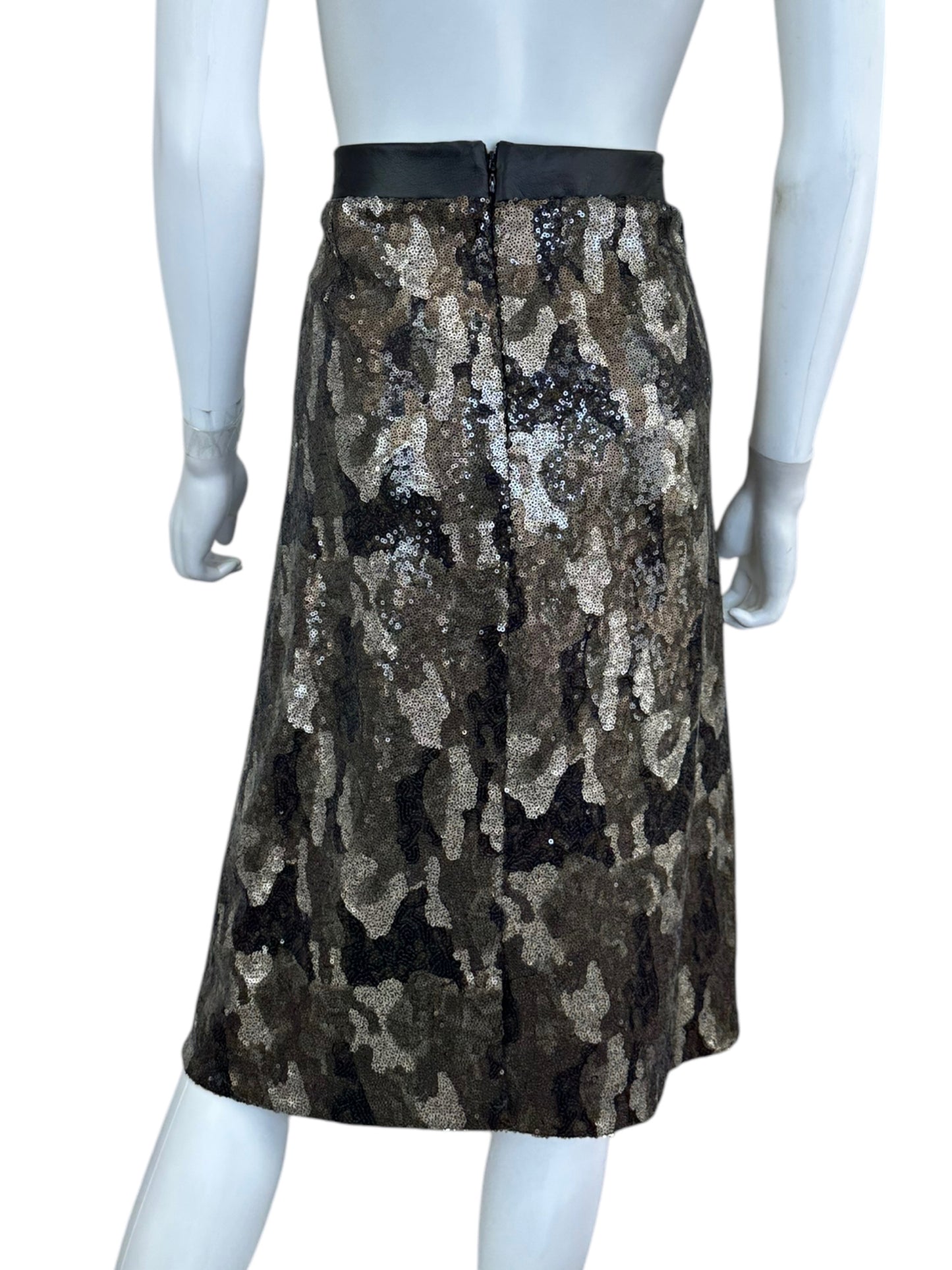 LANE BRYANT NWT Camo Sequin Pencil Skirt Size 24