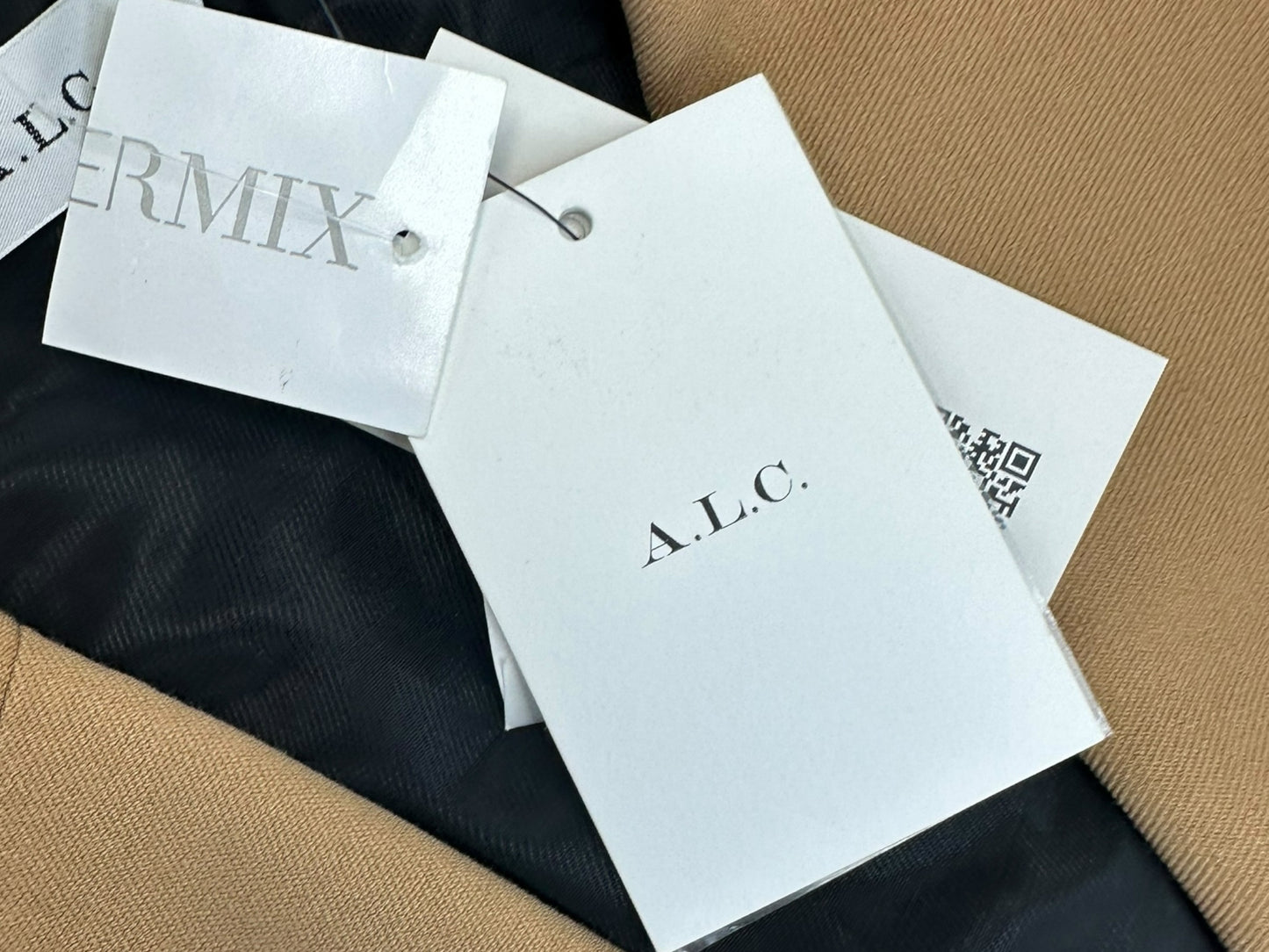 A.L.C. NWT Beige Sedwick Double Breasted Blazer Size 14