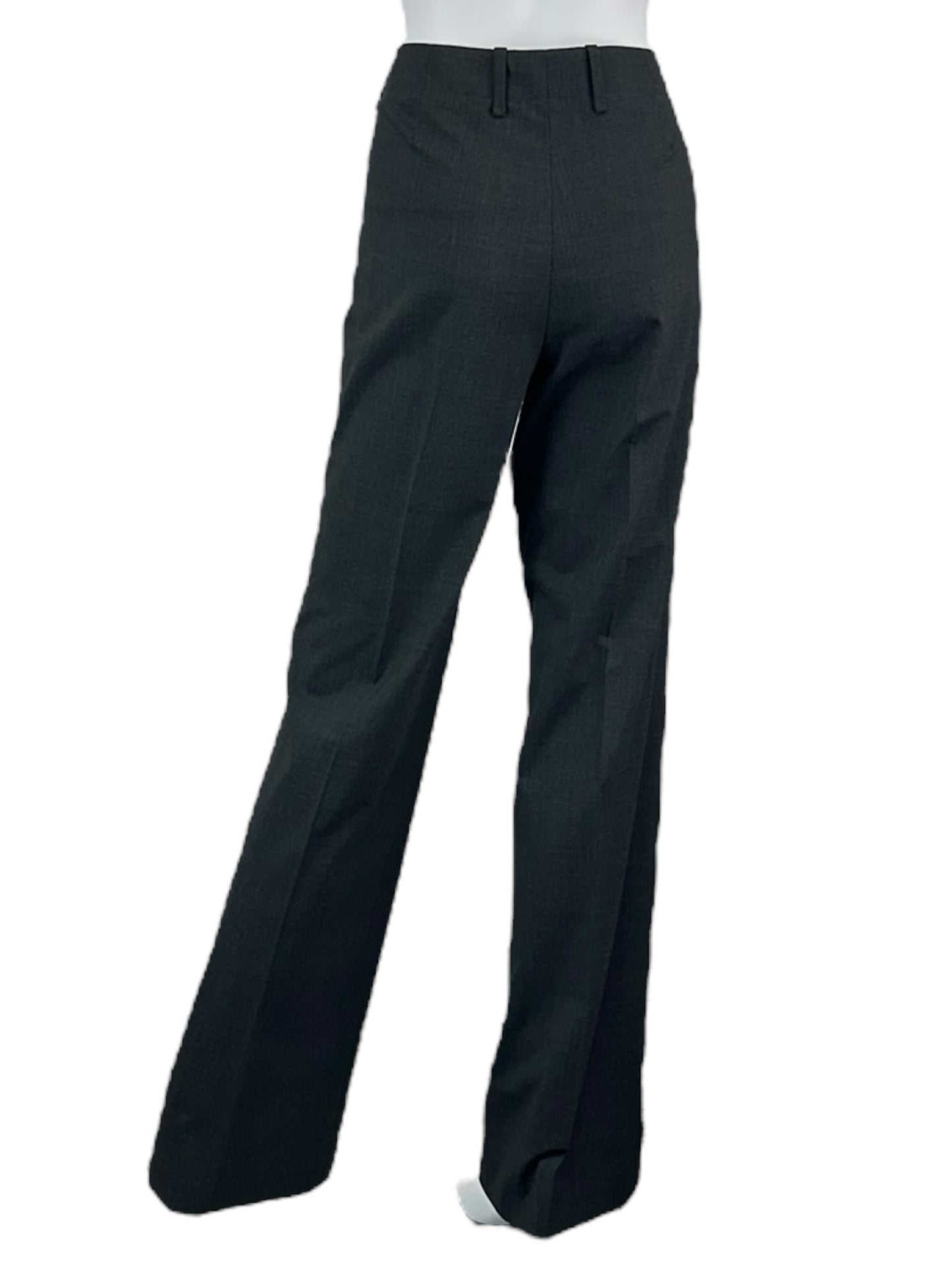 BOSS Gray Virgin Wool Pant Suit Size 10