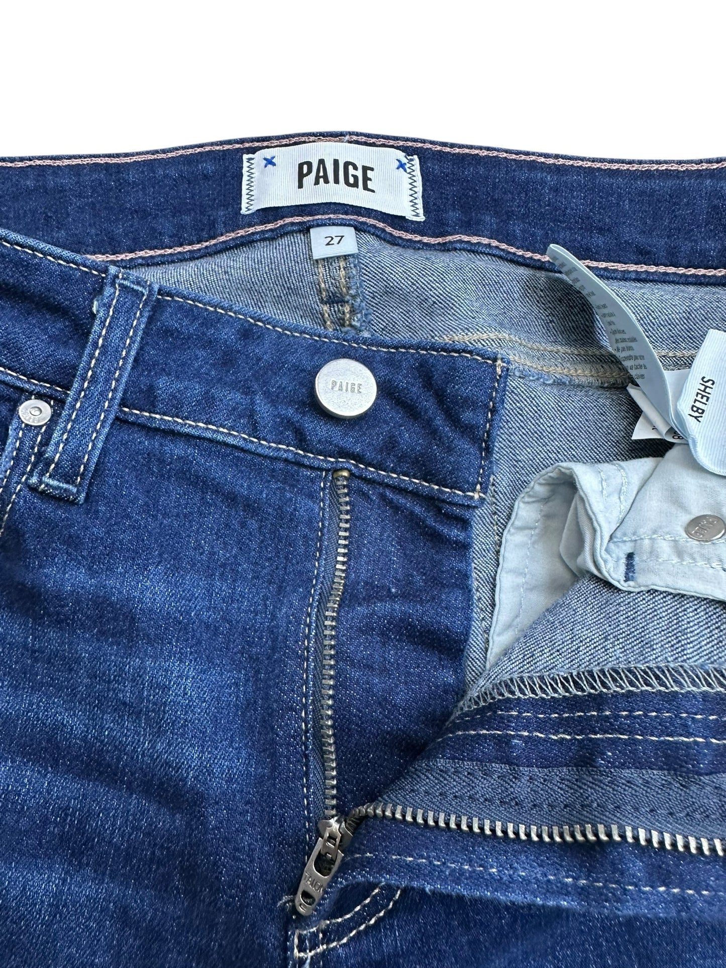 PAIGE Blue Shelby Jeans Size 27