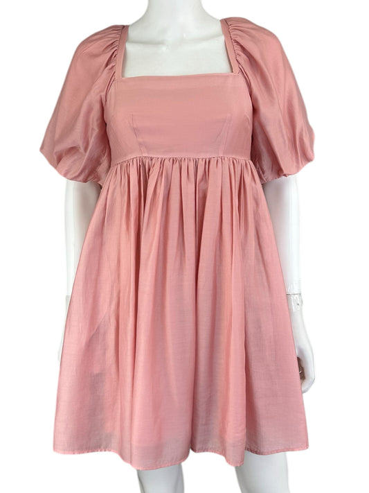 ANTONIO MELANI Pink Babydoll Mini Dress Size 0