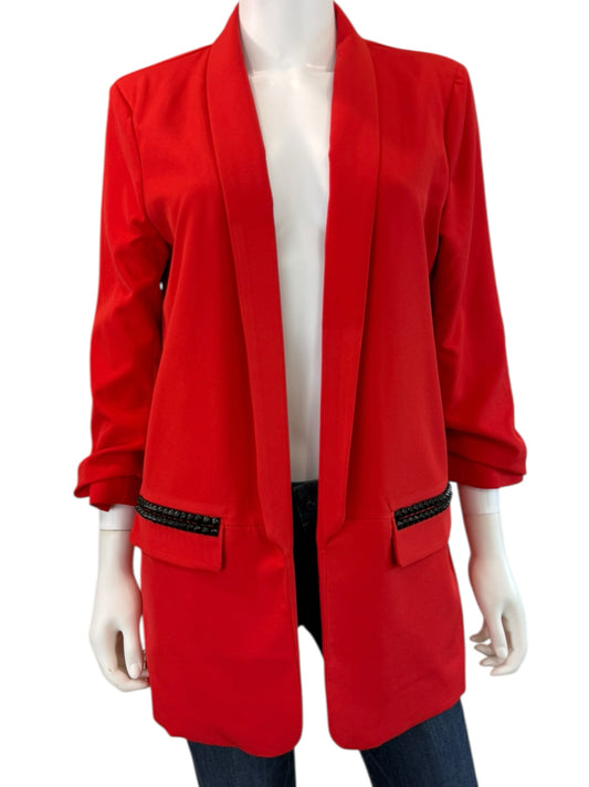 MOVING FORWARD DESIGNS Gameday Red Razorback Blazer Size L