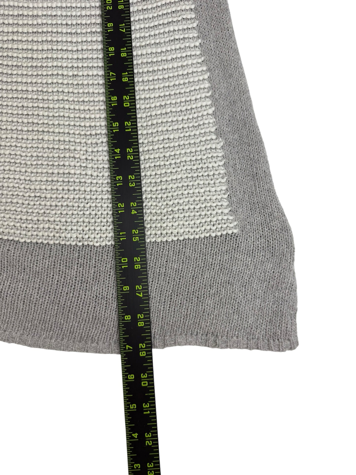 LAFAYETTE 148 NEW YORK Gray Sweater Tunic Size M